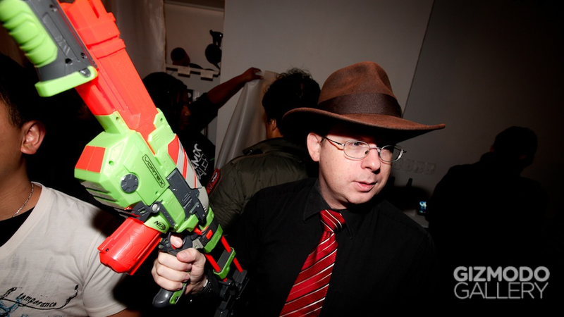 Illustration for article titled Gizmodo Gallery Reader Meet Up Nerf Party Gallery